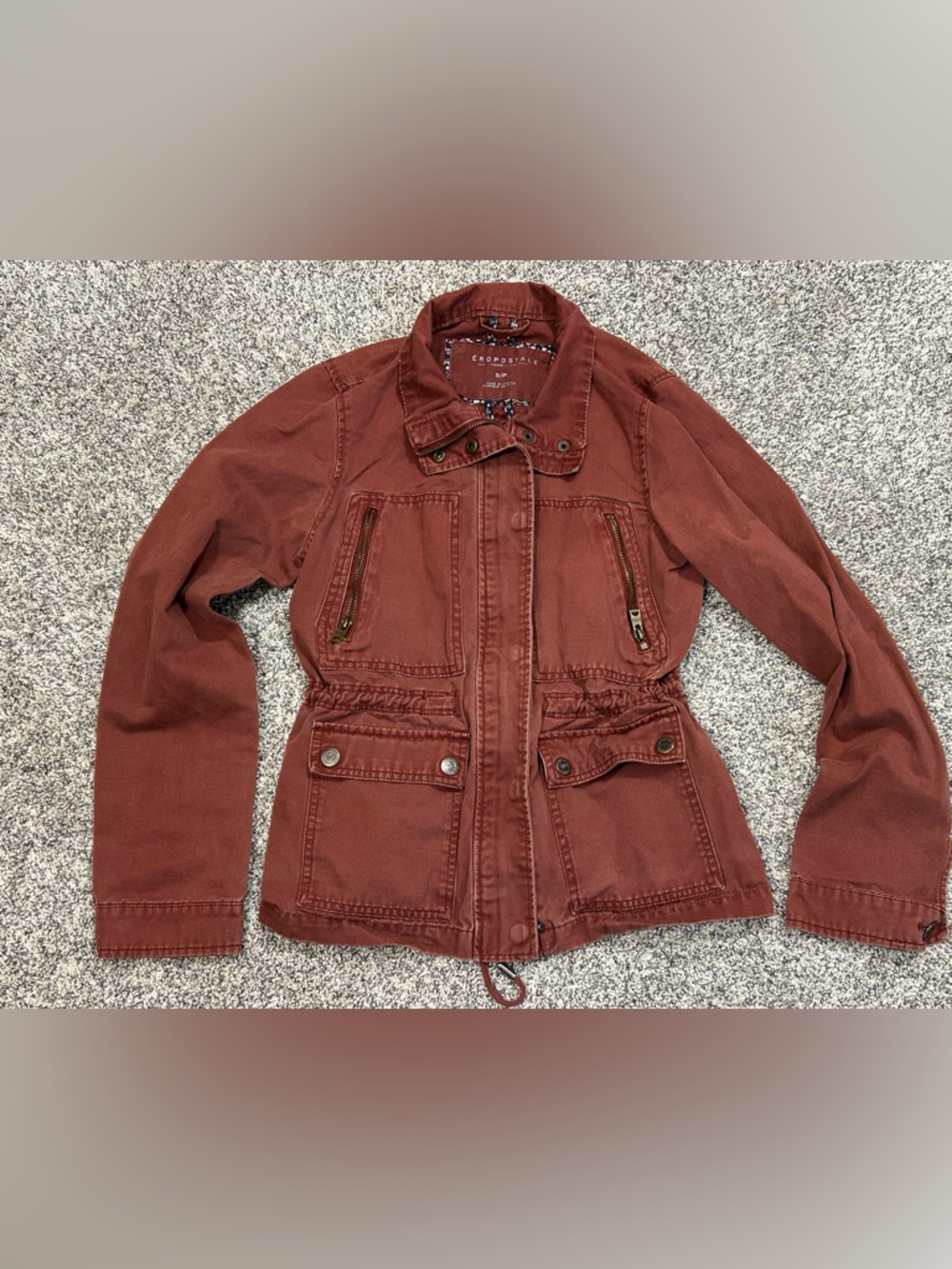 Rust Utility Jacket - by Aeropostale Women’s size S